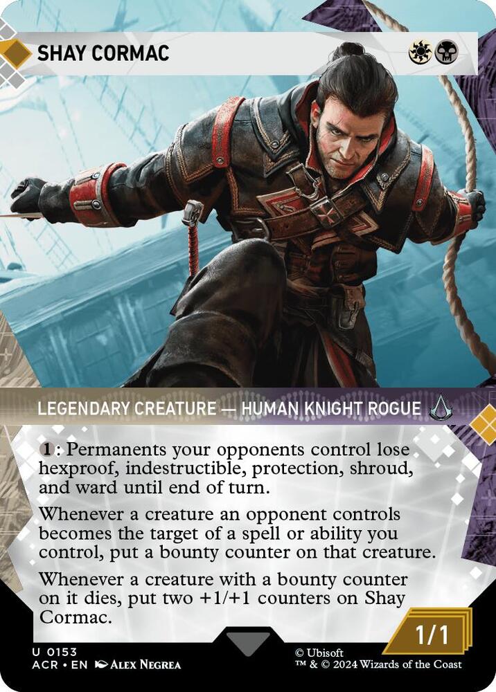 Shay Cormac 153/110 (Universes Beyond: Assassin's Creed)  - Showcase Foil | Good Games Morley