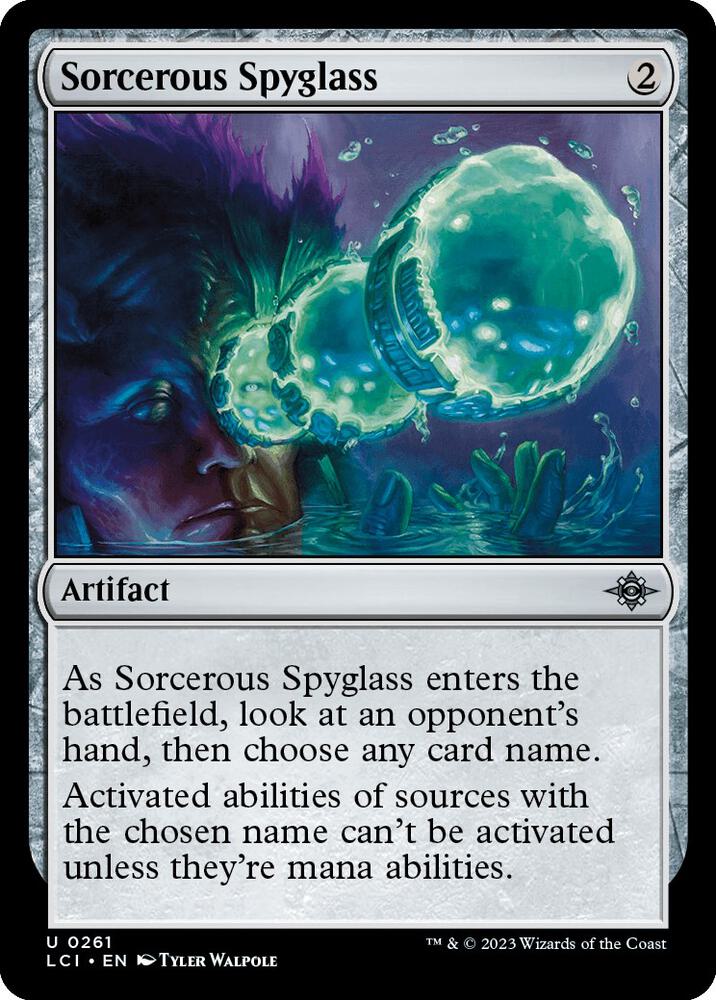Sorcerous Spyglass 261/291 (The Lost Caverns of Ixalan)  | Good Games Morley