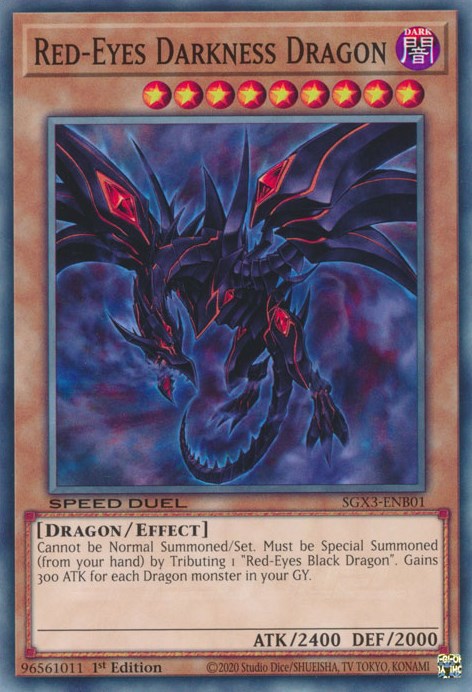 Red-Eyes Darkness Dragon [SGX3-ENB01] Common | Good Games Morley