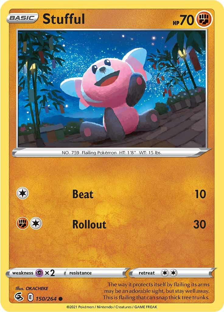Stufful (150/264) [Sword & Shield: Fusion Strike] | Good Games Morley