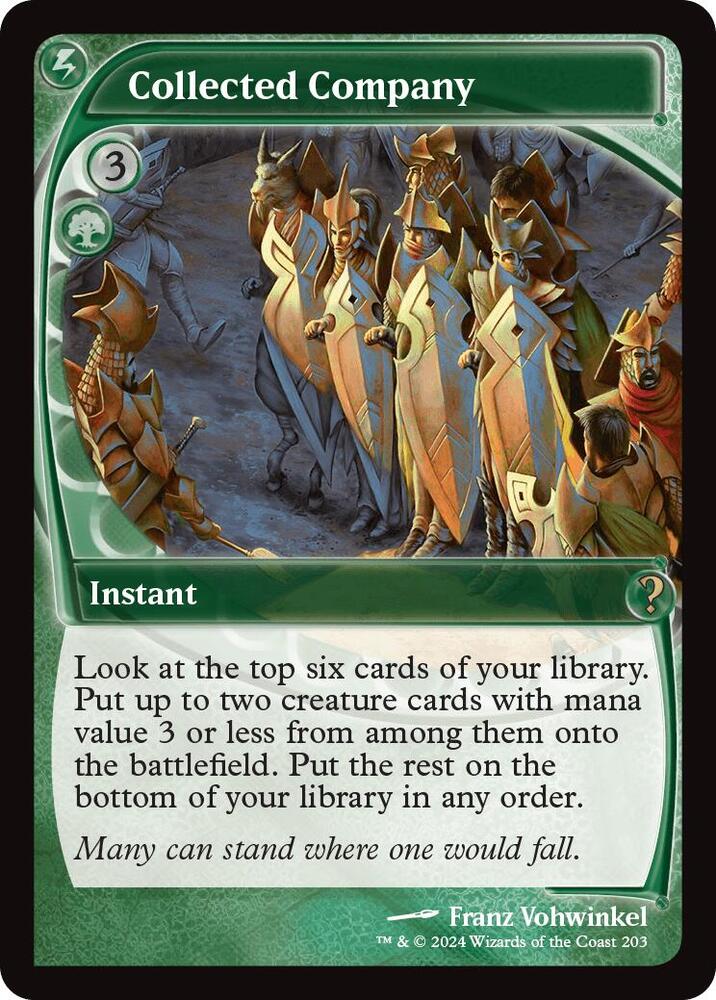 Collected Company 203/390 (Mystery Booster 2)  - Future Sight Foil | Good Games Morley
