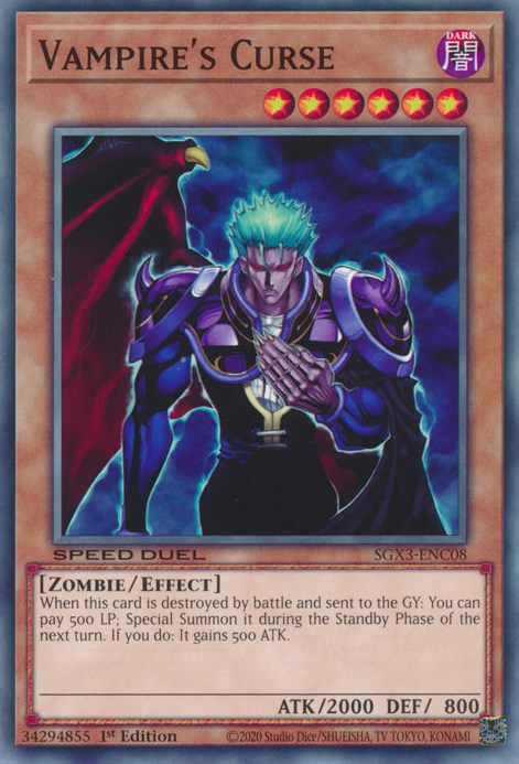 Vampire's Curse [SGX3-ENC08] Common | Good Games Morley