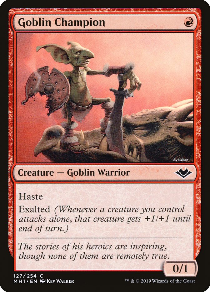 Goblin Champion [Modern Horizons] | Good Games Morley
