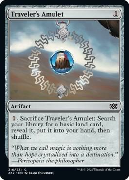 Travelers Amulet 316/331 (Double Masters 2022)  | Good Games Morley
