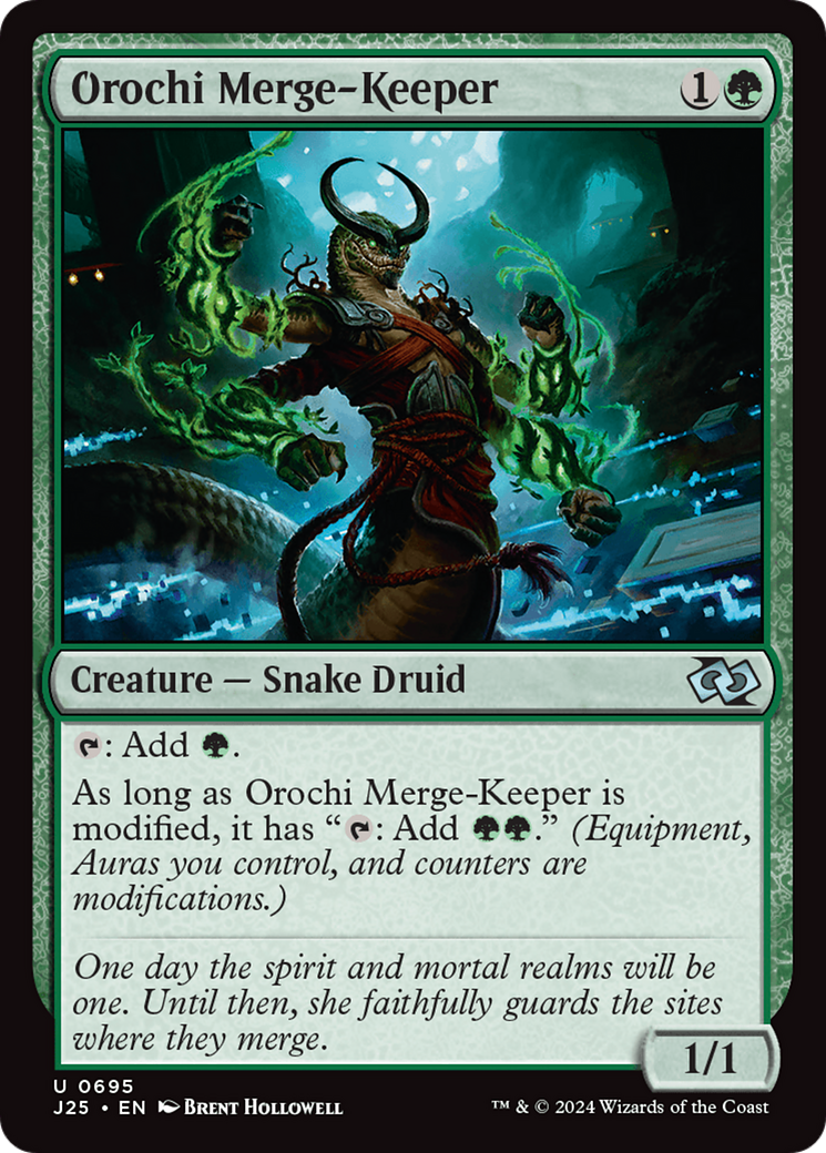 Orochi Merge-Keeper [Foundations Jumpstart] | Good Games Morley