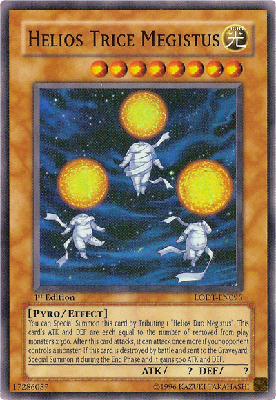 Helios Trice Megistus [LODT-EN095] Super Rare | Good Games Morley