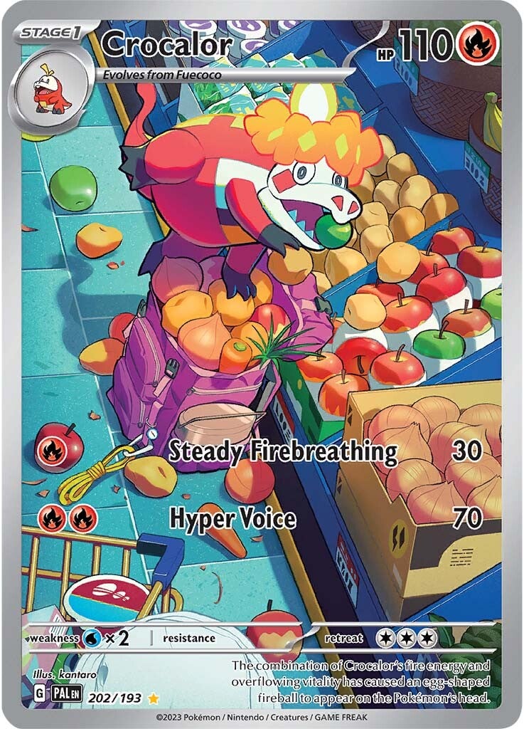 Crocalor (202/193) [Scarlet & Violet: Paldea Evolved] | Good Games Morley