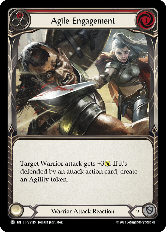 Agile Engagement (Red) [HVY115] (Heavy Hitters) | Good Games Morley