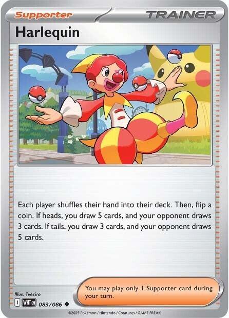 Harlequin 083/086 (SV: White Flare)  | Good Games Morley