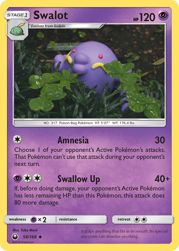 Swalot (58/168) [Sun & Moon: Celestial Storm] | Good Games Morley