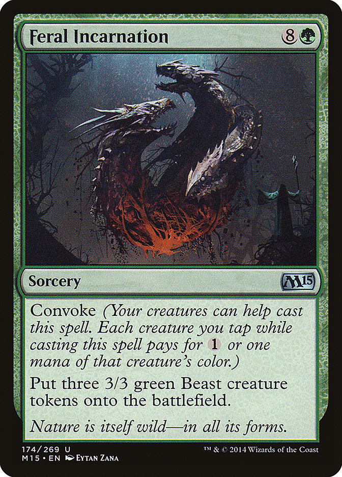 Feral Incarnation 174/269 (Magic 2015 (M15))  | Good Games Morley
