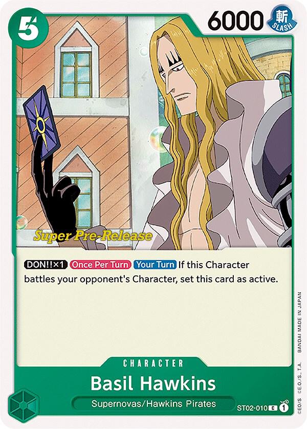 Basil Hawkins ST02-010 (Super Pre-Release Starter Deck 2: Worst Generation)  | Good Games Morley
