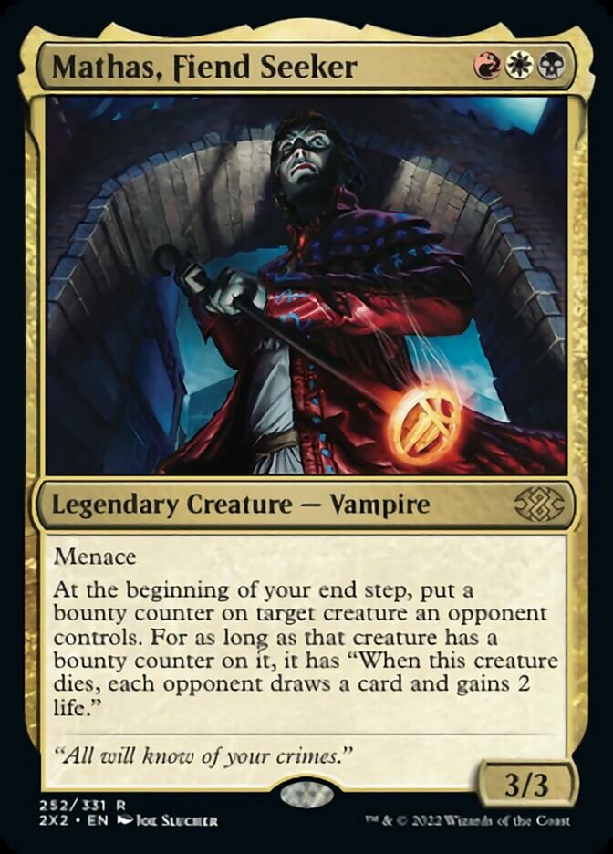 Mathas, Fiend Seeker [Double Masters 2022] | Good Games Morley