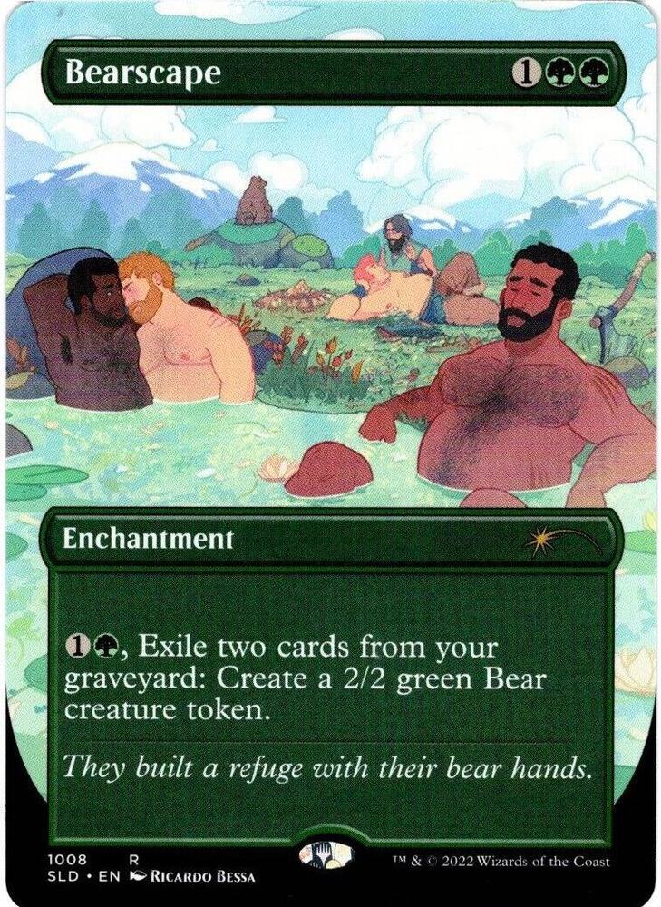 Bearscape 1008 (Secret Lair Drop Series)  - Borderless Foil | Good Games Morley