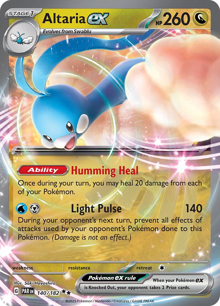 Altaria ex (140/182) [Scarlet & Violet: Paradox Rift] | Good Games Morley