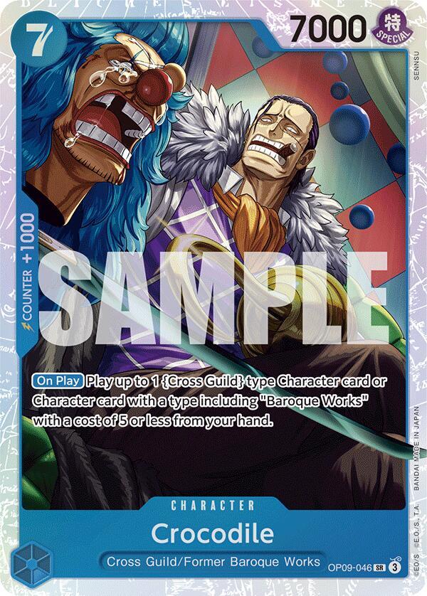 Crocodile OP09-046 (Emperors in the New World)  - Foil | Good Games Morley