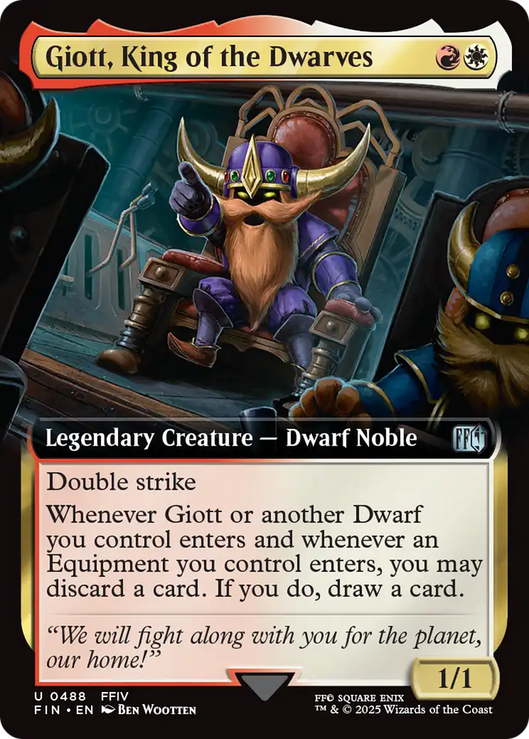 Giott, King of the Dwarves (Extended Art) [FINAL FANTASY] | Good Games Morley