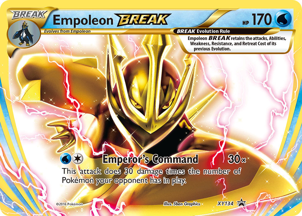Empoleon BREAK (XY134) [XY: Black Star Promos] | Good Games Morley