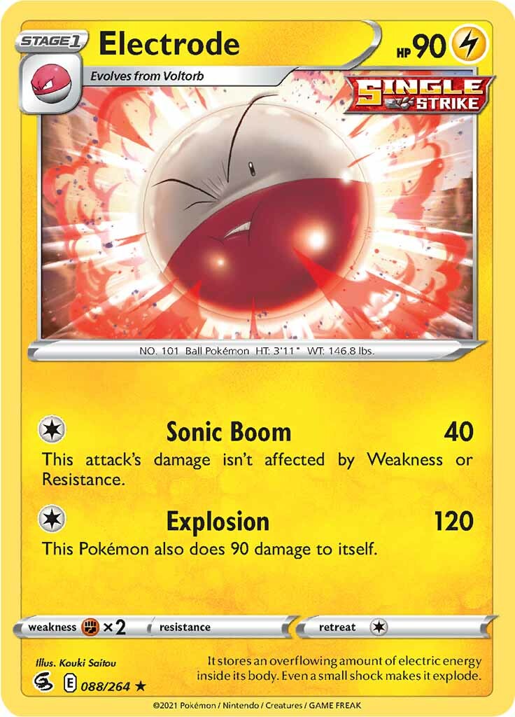 Electrode (088/264) [Sword & Shield: Fusion Strike] | Good Games Morley
