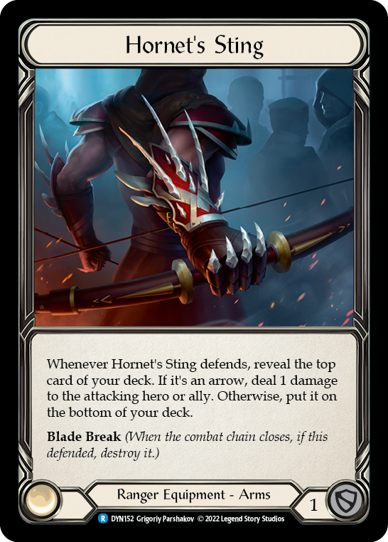 Hornet's Sting [DYN152] (Dynasty)  Cold Foil | Good Games Morley