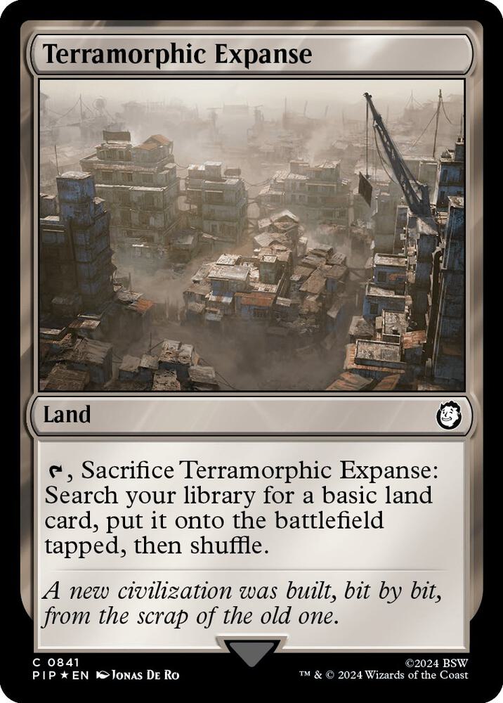Terramorphic Expanse 841/326 (Universes Beyond: Fallout)  - Surge Foil | Good Games Morley