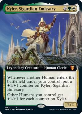 Kyler Sigardian Emissary Extended Art 42/38 (Commander: Innistrad: Midnight Hunt)  | Good Games Morley