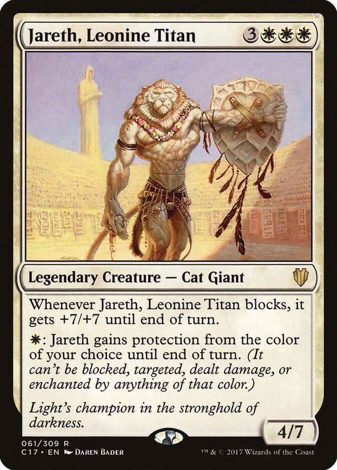 Jareth, Leonine Titan 61/309 (Commander 2017)  | Good Games Morley