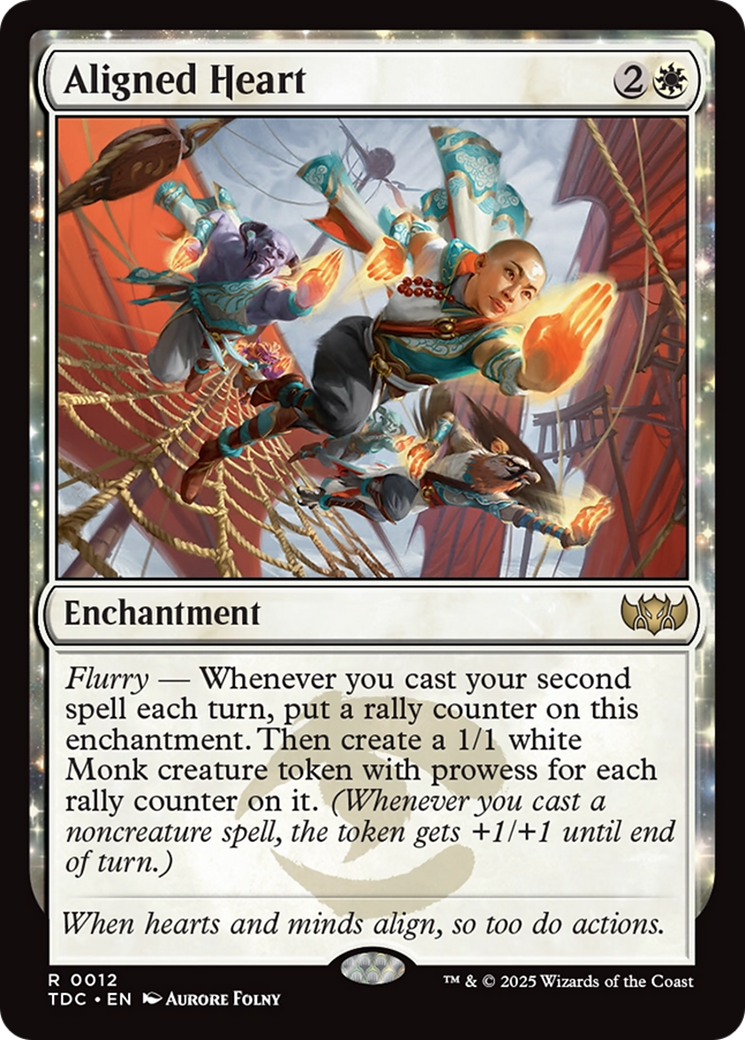 Aligned Heart [Tarkir: Dragonstorm Commander] | Good Games Morley