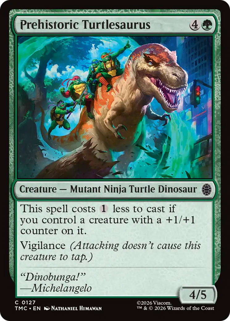 Prehistoric Turtlesaurus [Teenage Mutant Ninja Turtles Commander] | Good Games Morley