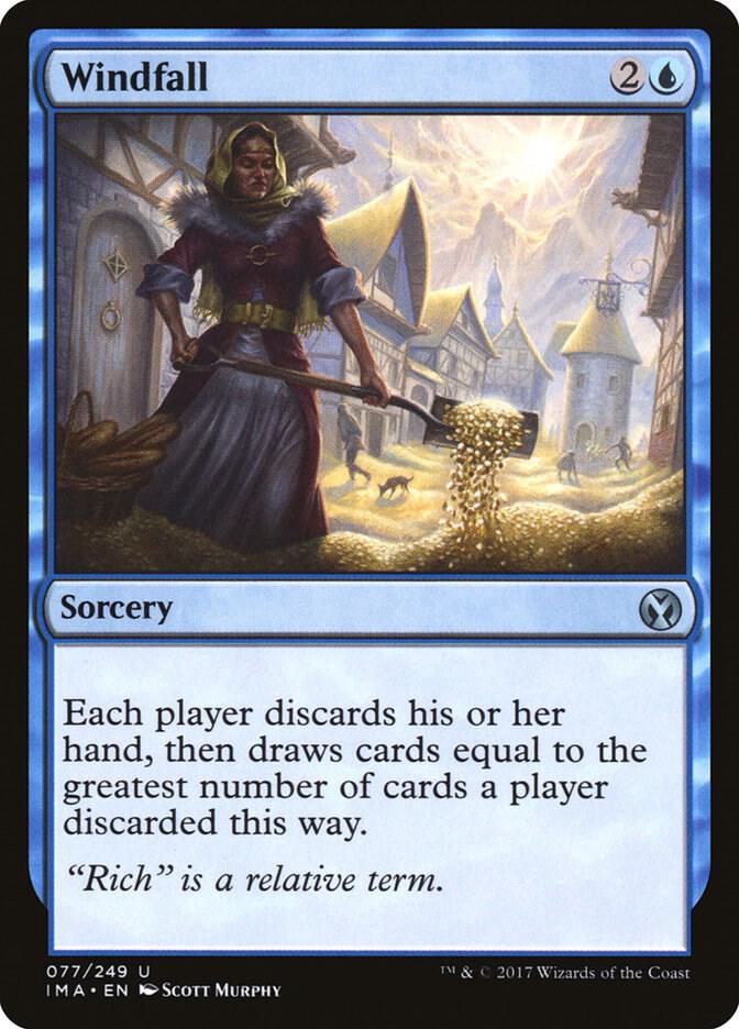 Windfall 77/249 (Iconic Masters)  - Foil | Good Games Morley