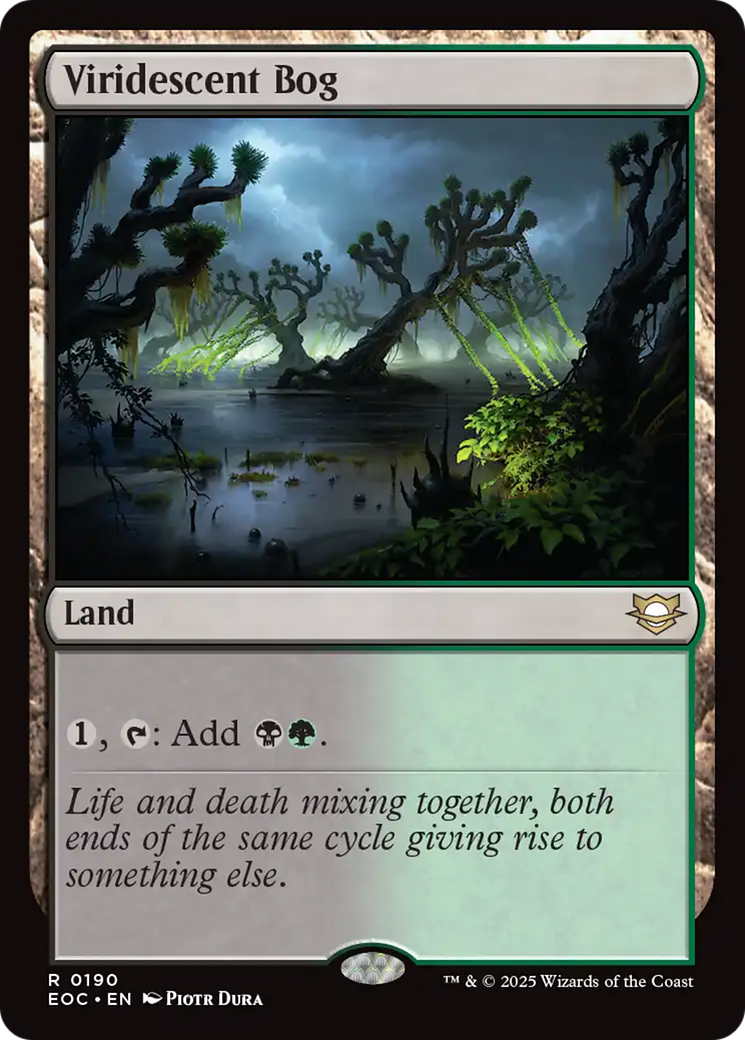 Viridescent Bog [Edge of Eternities Commander] | Good Games Morley