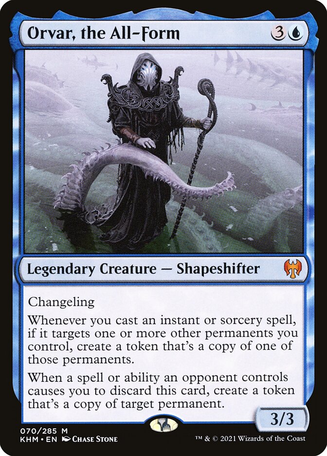 Orvar, the All-Form 70/285 (Kaldheim)  - Foil | Good Games Morley