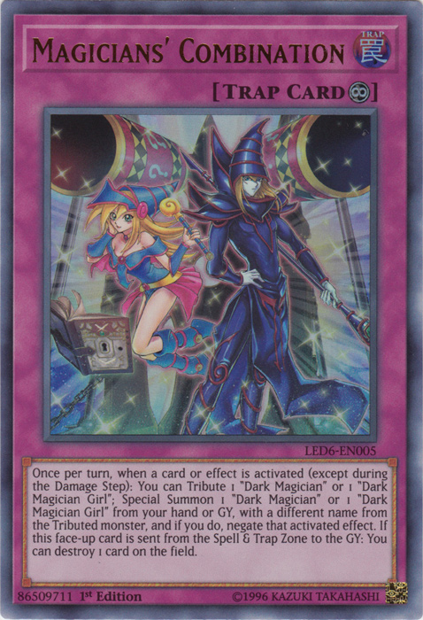 Magicians' Combination [LED6-EN005] Ultra Rare | Good Games Morley