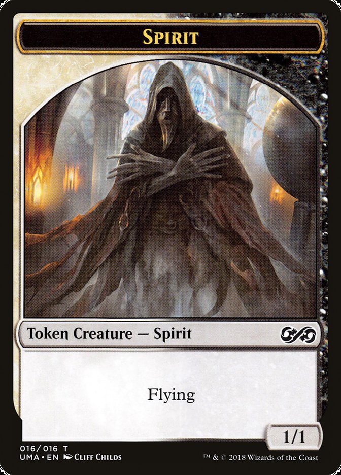 Spirit Token (016/016) [Ultimate Masters Tokens] | Good Games Morley