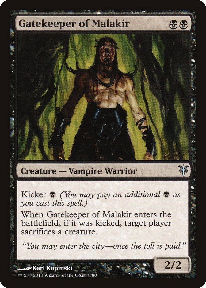 Gatekeeper of Malakir [Duel Decks: Sorin vs. Tibalt] | Good Games Morley