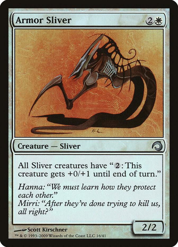 Armor Sliver 16/41 (Premium Deck Series: Slivers)  - Foil | Good Games Morley
