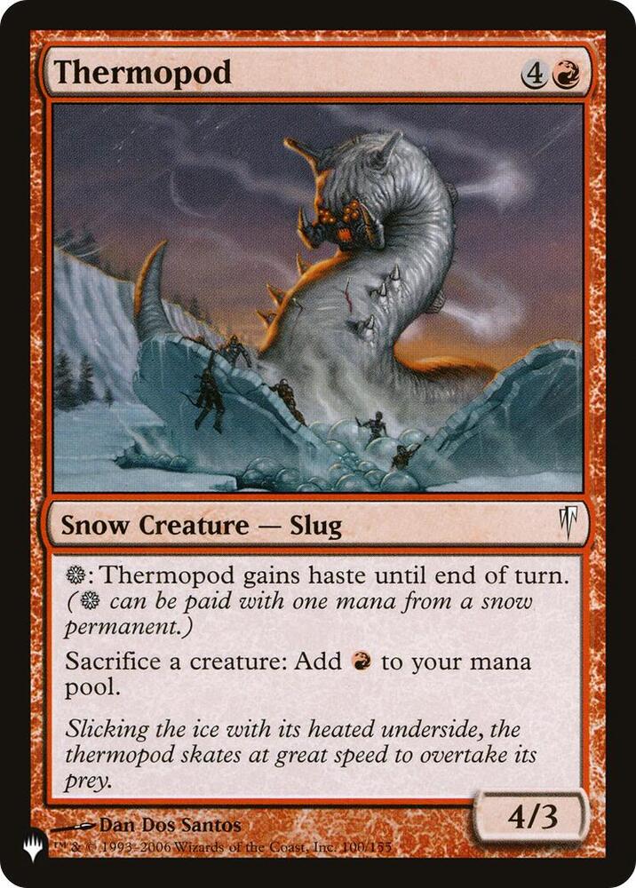 Thermopod CSP-100/5075 (The List Reprints)  | Good Games Morley