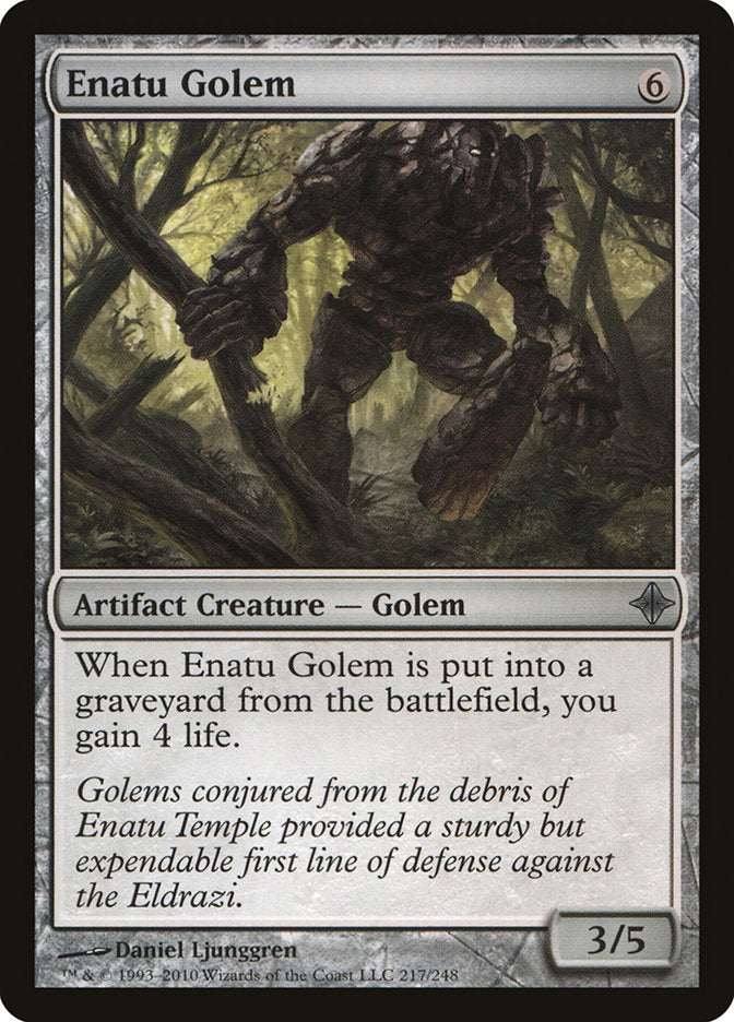 Enatu Golem 217/248 (Rise of the Eldrazi)  - Foil | Good Games Morley