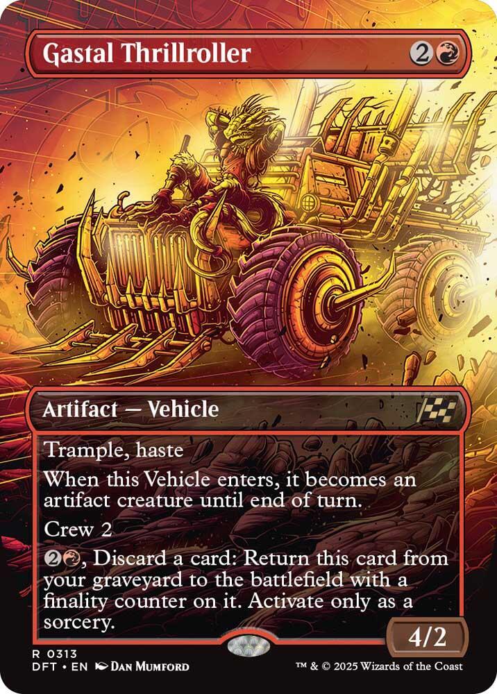 Gastal Thrillroller 313/291 (Aetherdrift)  - Borderless | Good Games Morley