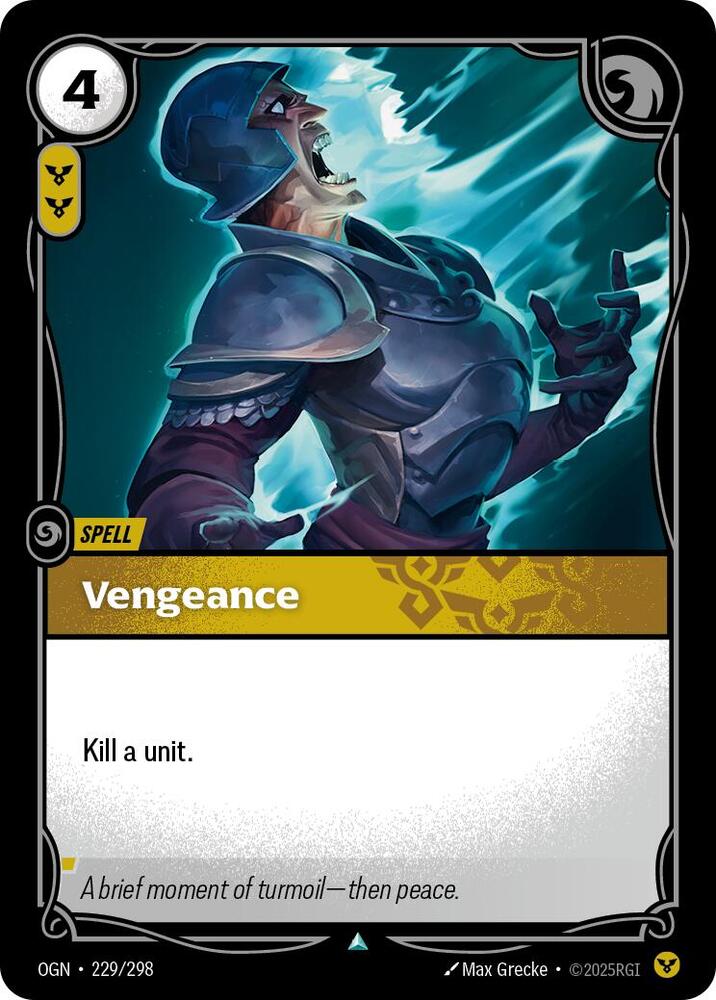 Vengeance 229/298 (Origins)  | Good Games Morley