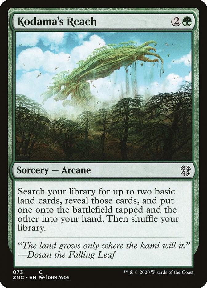 Kodama's Reach 73/142 (Commander: Zendikar Rising)  | Good Games Morley