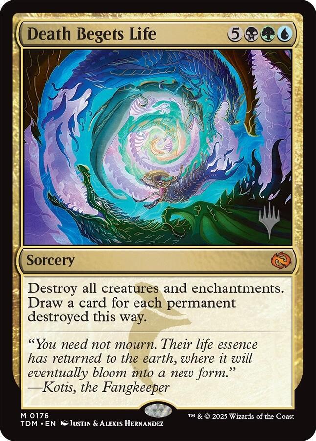 Death Begets Life 176 (Promo Pack: Tarkir: Dragonstorm)  | Good Games Morley