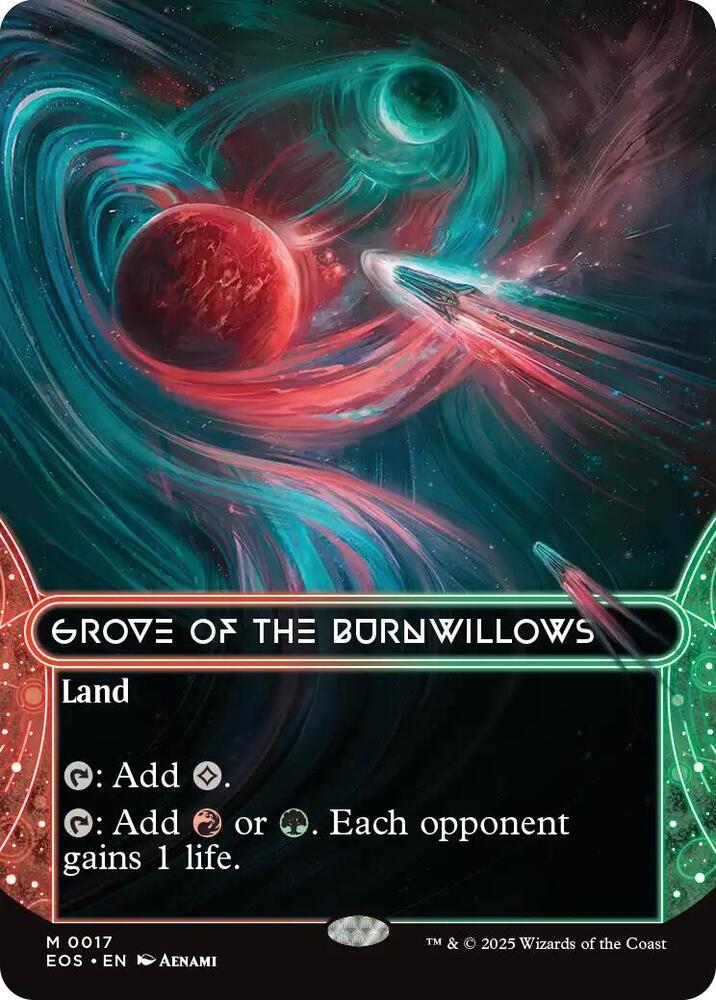 Grove of the Burnwillows  17 (Edge of Eternities: Stellar Sights)  - Borderless | Good Games Morley