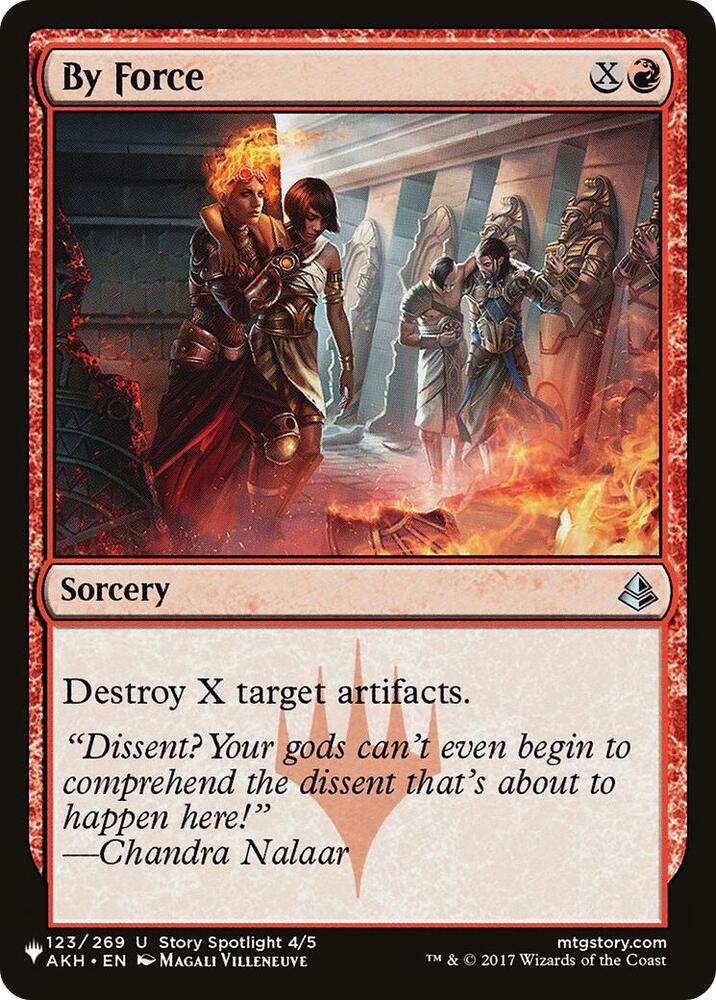 By Force AKH-123/5075 (The List Reprints)  | Good Games Morley