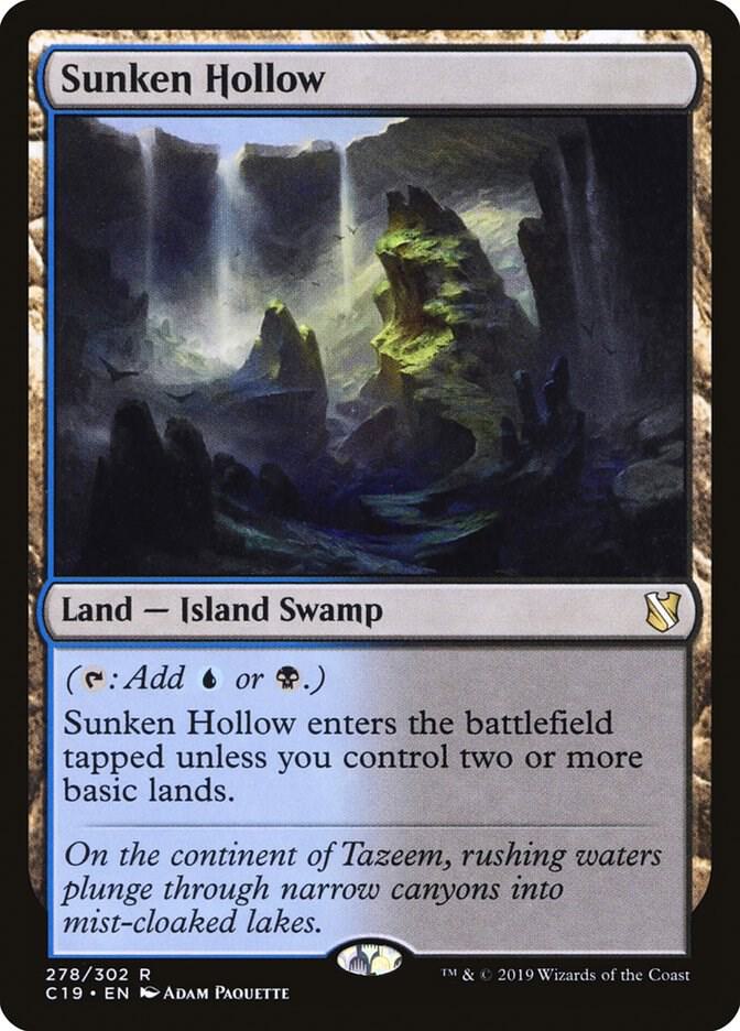 Sunken Hollow 278 (Commander 2019)  | Good Games Morley