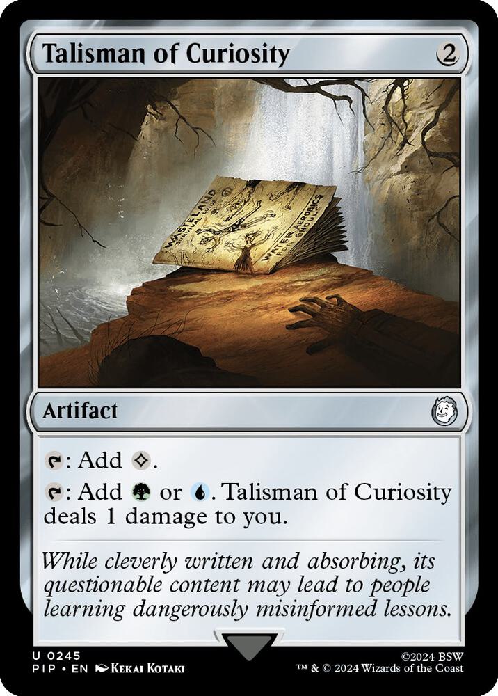 Talisman of Curiosity 245/326 (Universes Beyond: Fallout)  | Good Games Morley