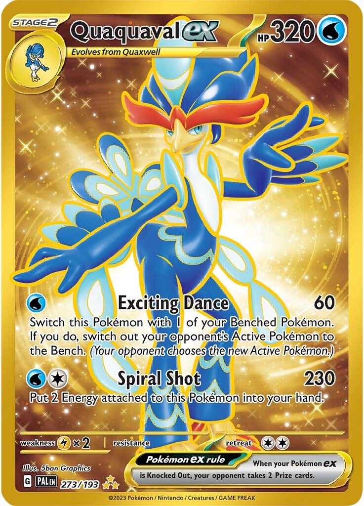 Quaquaval ex (273/193) [Scarlet & Violet: Paldea Evolved] | Good Games Morley