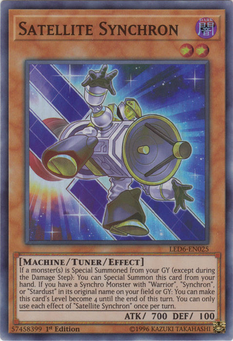 Satellite Synchron [LED6-EN025] Super Rare | Good Games Morley