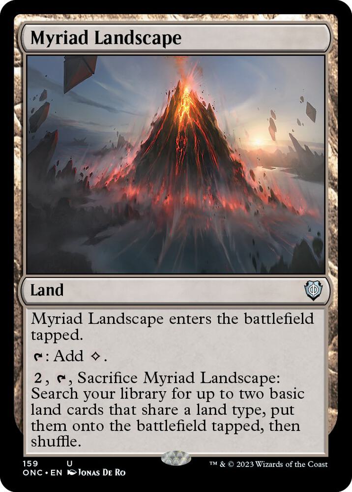 Myriad Landscape 159/28 (Commander: Phyrexia: All Will Be One)  | Good Games Morley