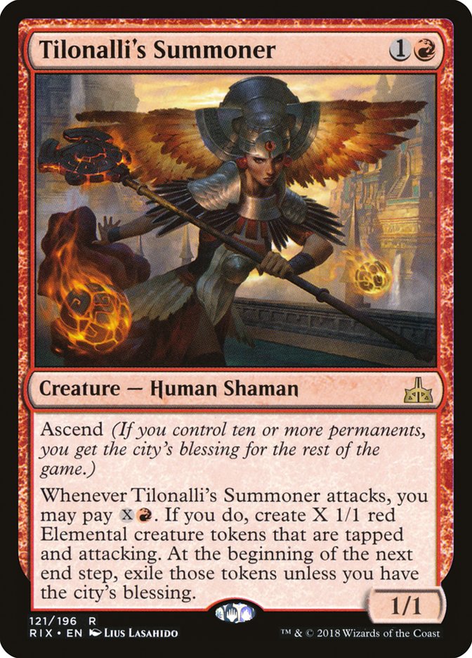 Tilonalli's Summoner 121/196 (Rivals of Ixalan)  - Foil | Good Games Morley